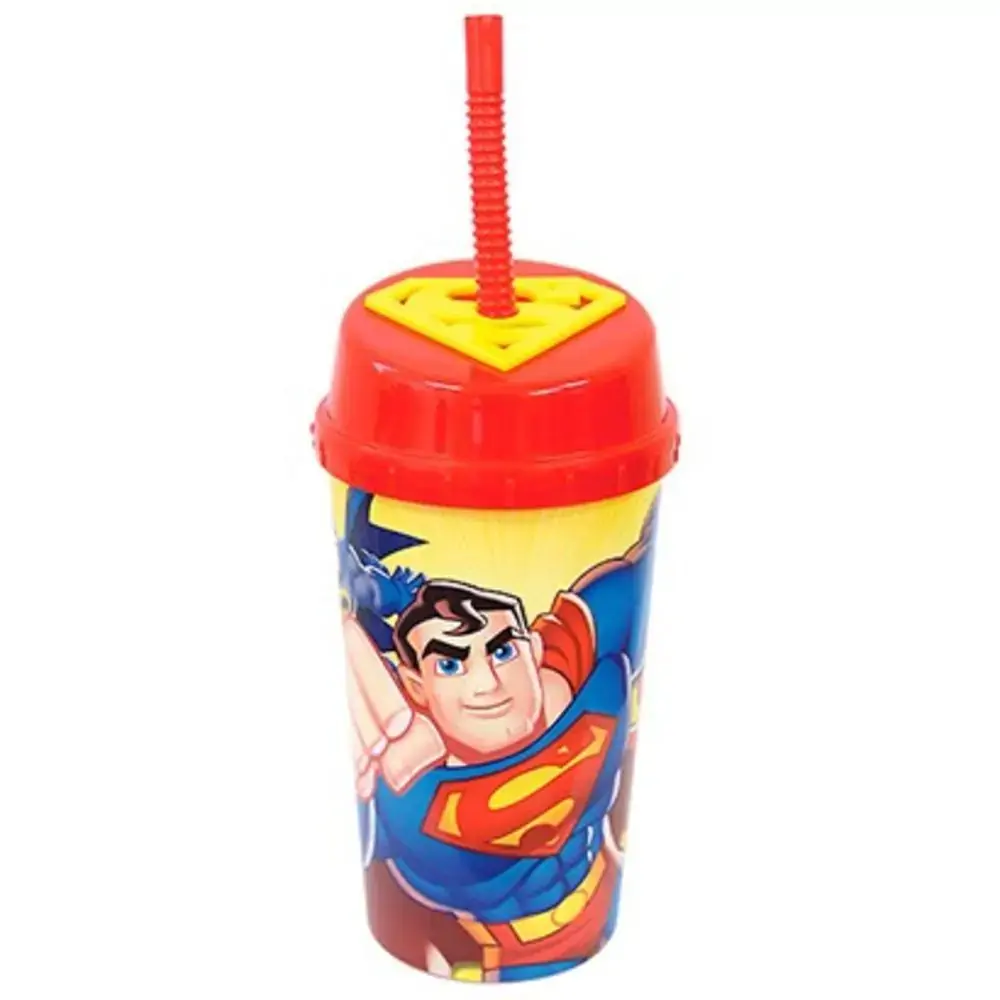 Copo Retratil 600ml Superman