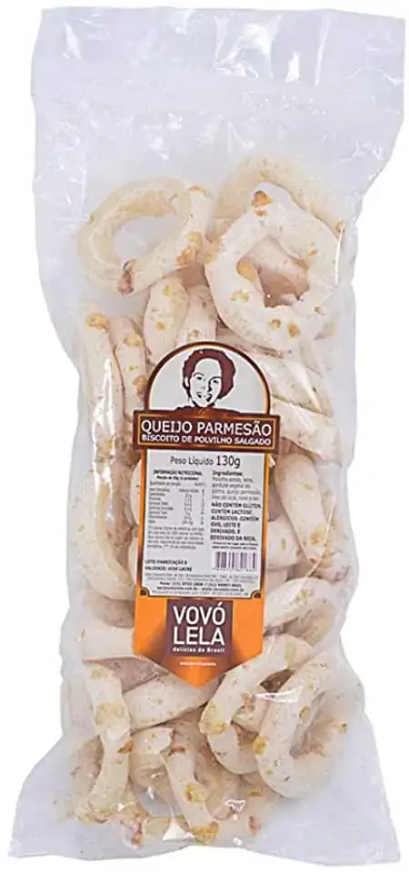 Biscoito Polvilho Parmesao V Lela 130gr
