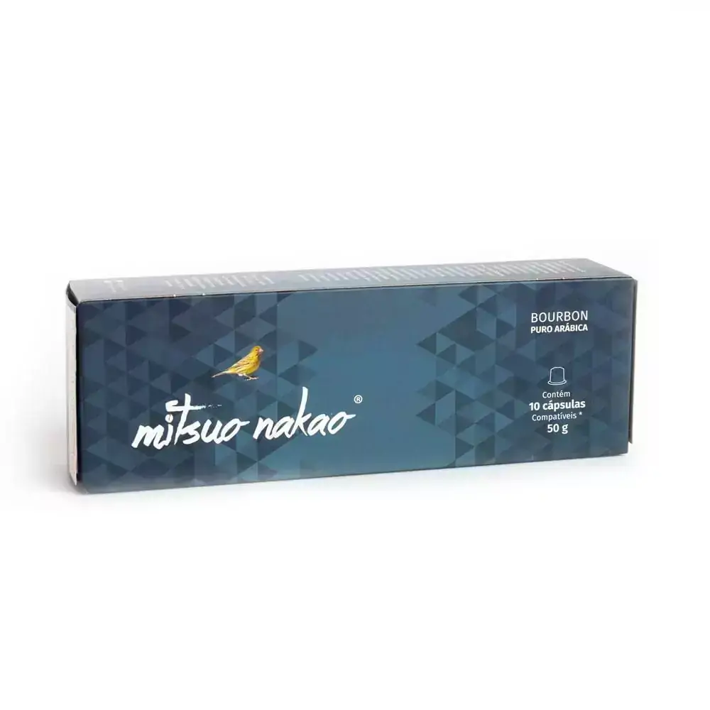 Café Mitsuo Nakao Bourbon Vermelho em cápsulas 10 unidades