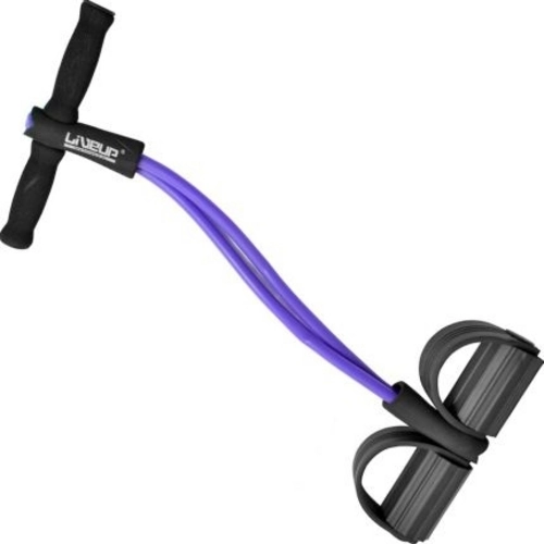 Extensor Elástico Duplo Vertical 62cm Ls3205 Liveup Sports