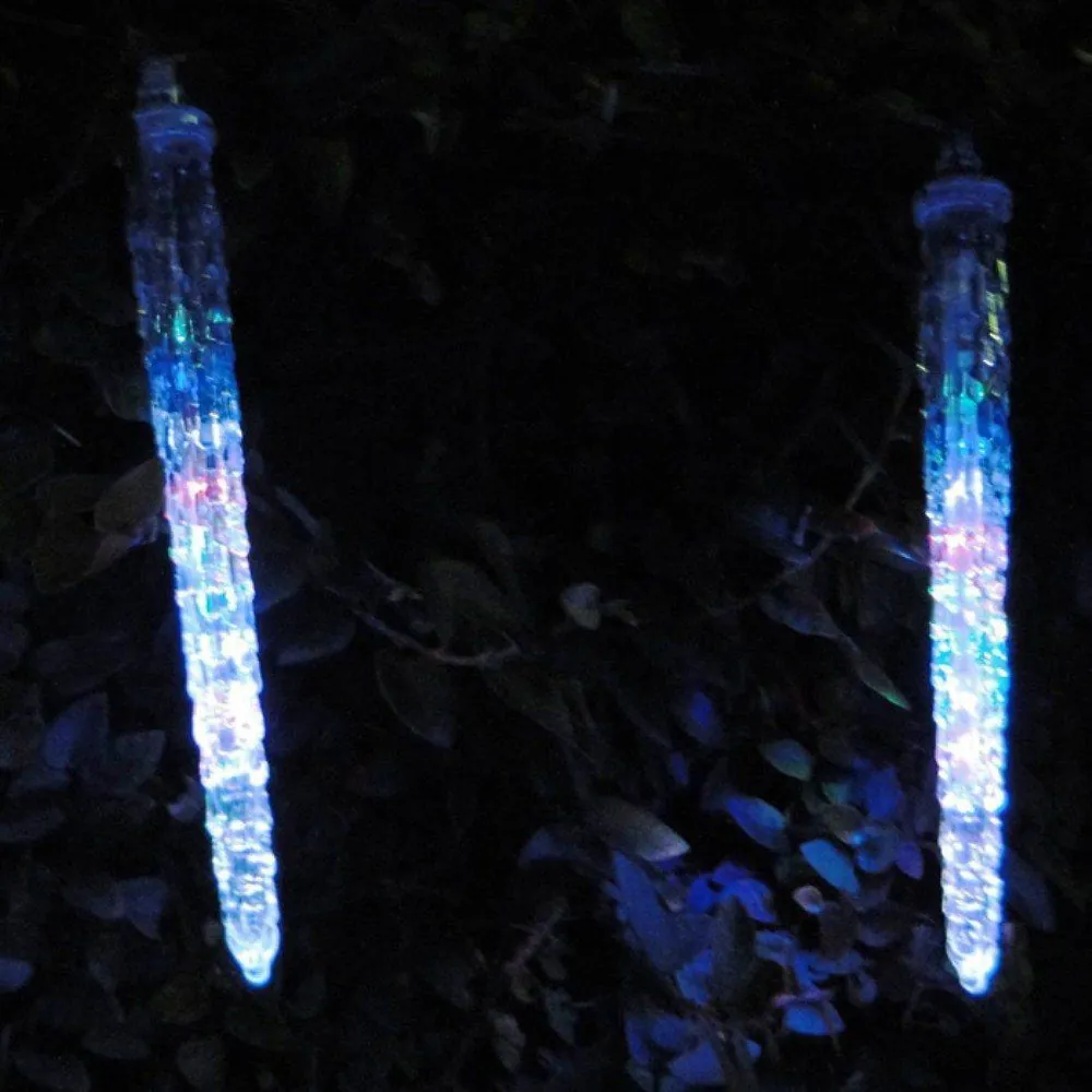 Pisca Pisca Led Turbo Snow Fall Color 8 Tubos 23cm 80 Leds 1328 Bivolt