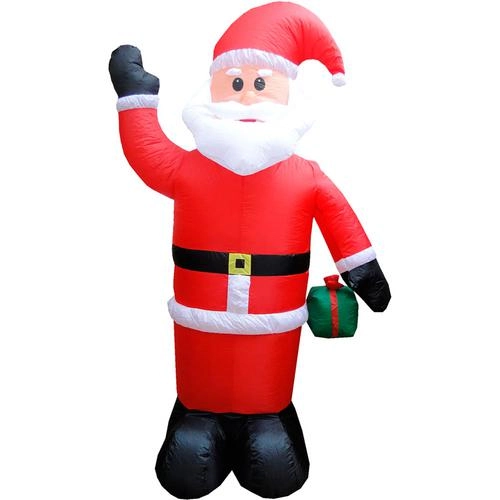 Papai Noel Inflável Grande 2,40m Iluminado