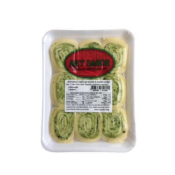 Rondeli Art Sabor 3 Qj Espin 500g