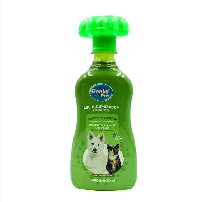 Gel Banho A Seco Genial Pet