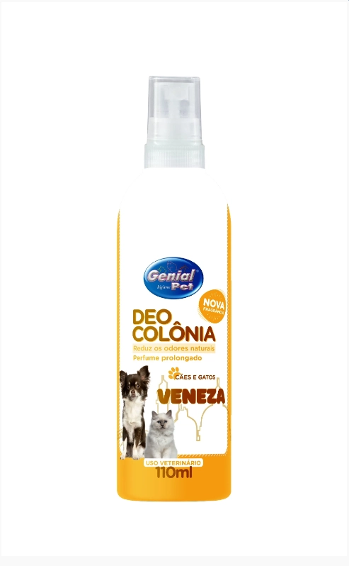 Deo Colonia Genial Pet 110ml P/caes E Gatos Veneza
