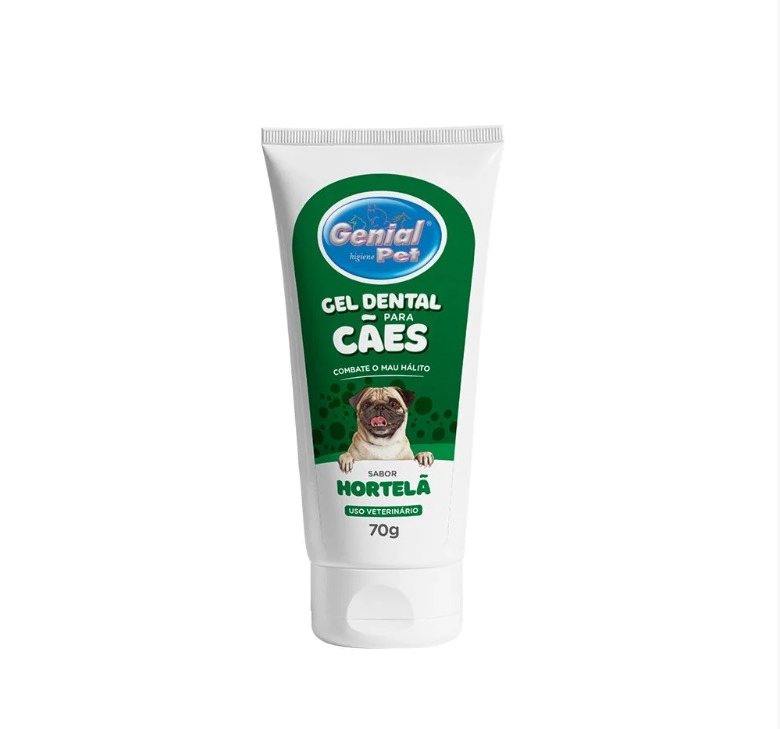 Gelç Dental Para Caes Sabor Hortela 70g
