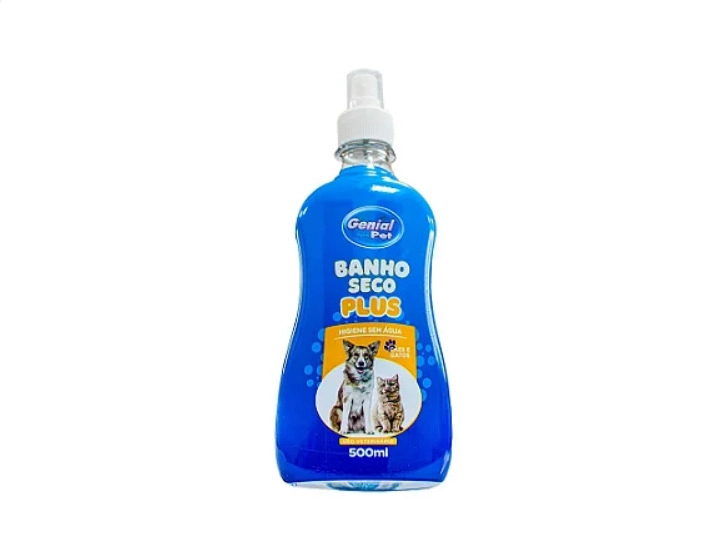Banho Seco Genial Pet Em Liquido 500ml