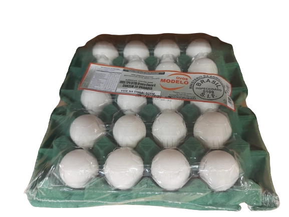 Ovos Afs Tipo Extra Branco C/20 Pvc