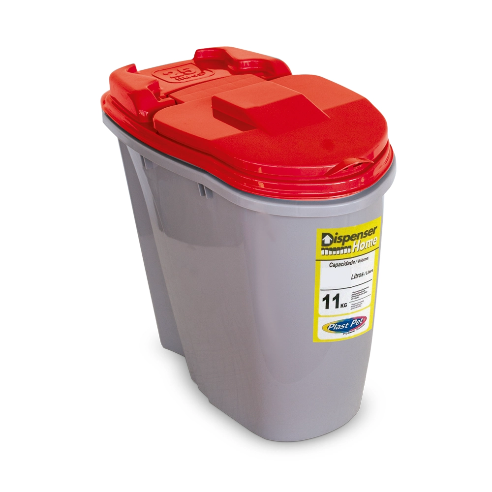 Porta Raã ã O Plast Pet Home Dispenser Vermelho