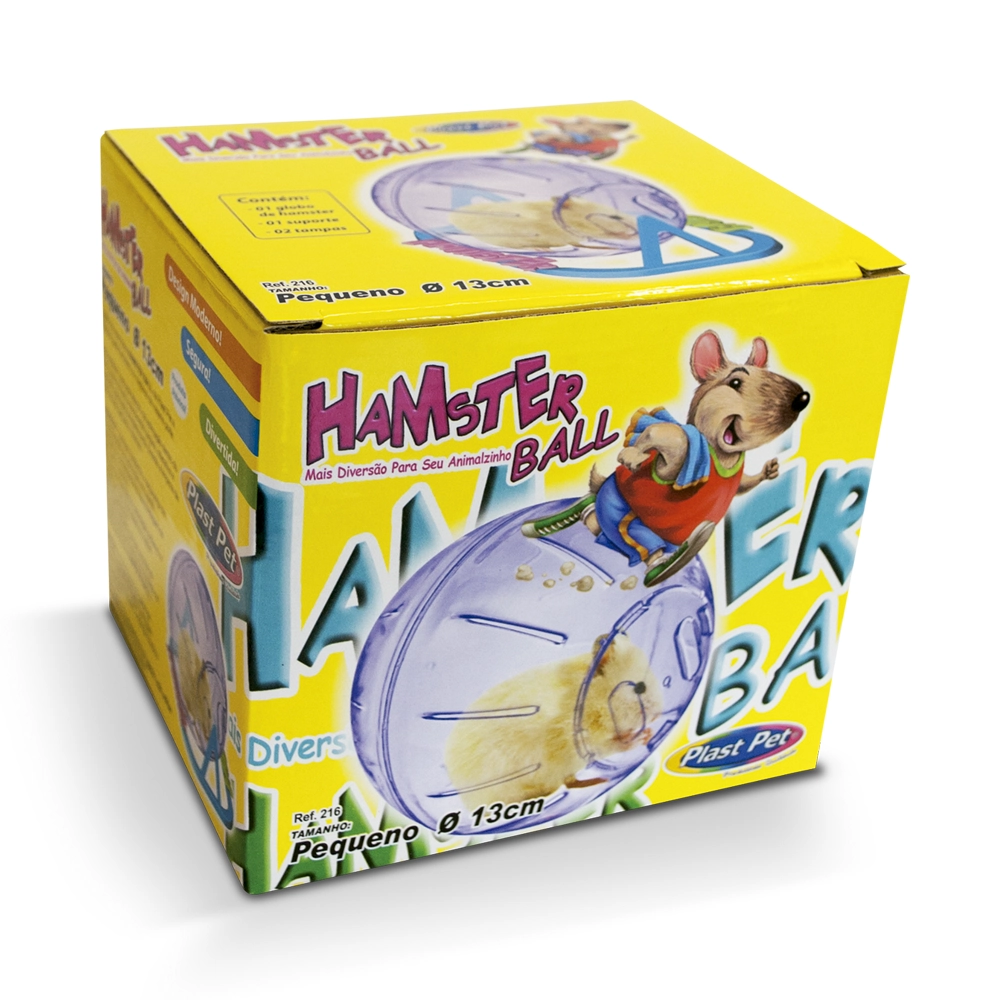 Globinho Hamster Pequeno 13cm Plastpet