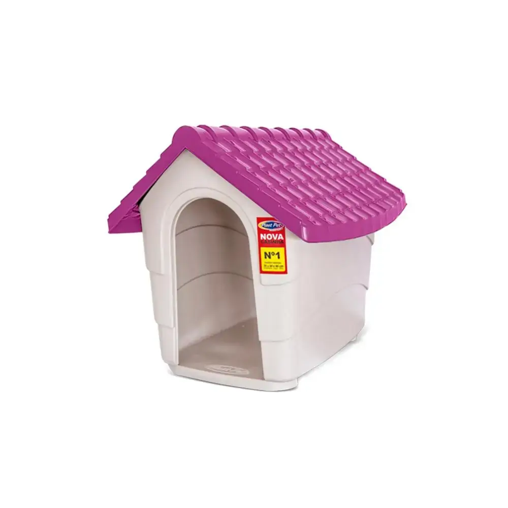 Nova Casinha N.1 Rosa 55x44x44cm Plaspet