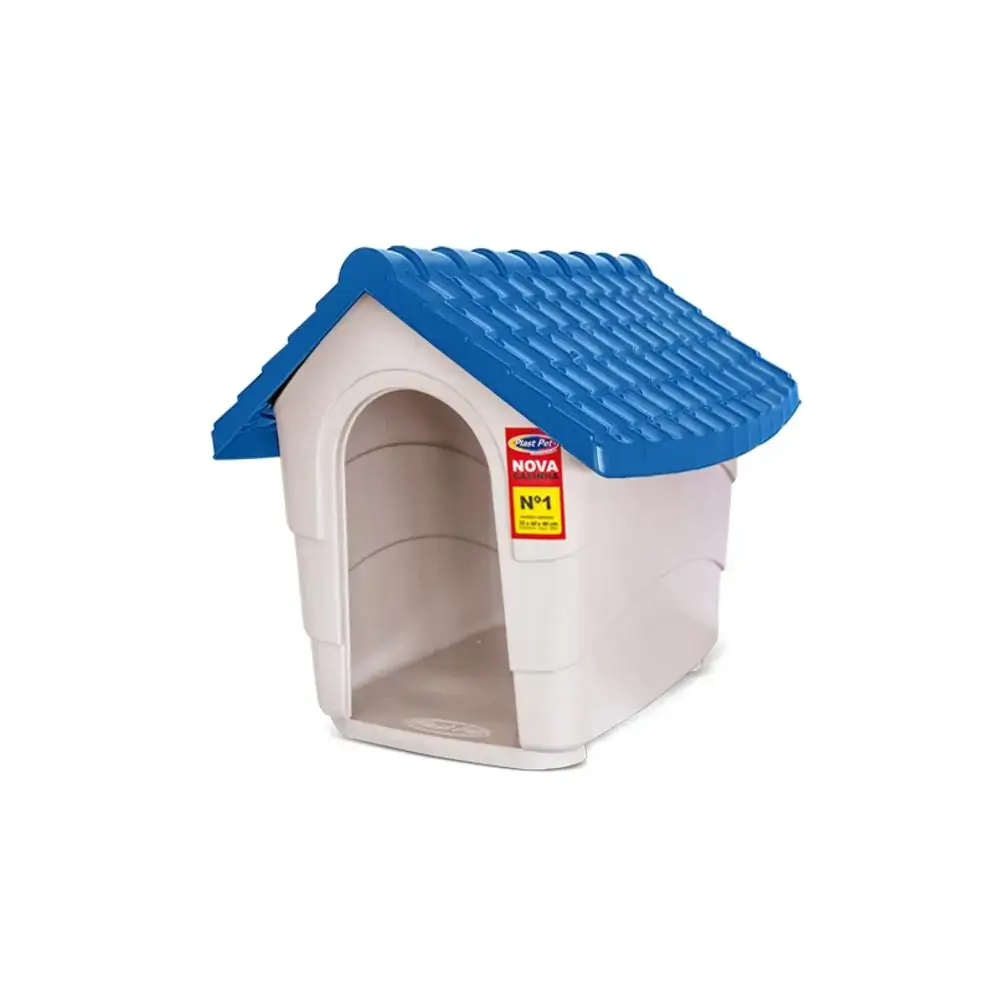 Nova Casinha N.1 Azul 55x44x44cm Plaspet