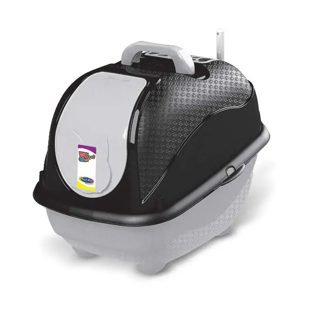 Sanitário Wc Cat Box Pop Preto