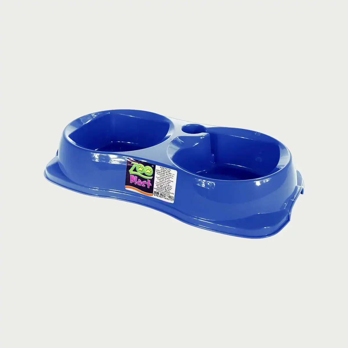 Comed Duplo Zooplast M Azul 900ml