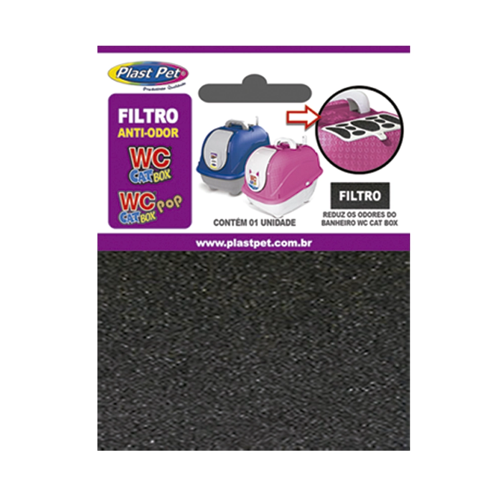 Refil Filtro Plastpet Antiodr