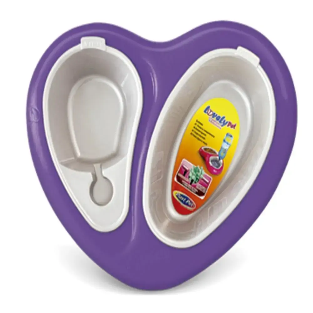 Comedouro Beb. Lovely Roxo P