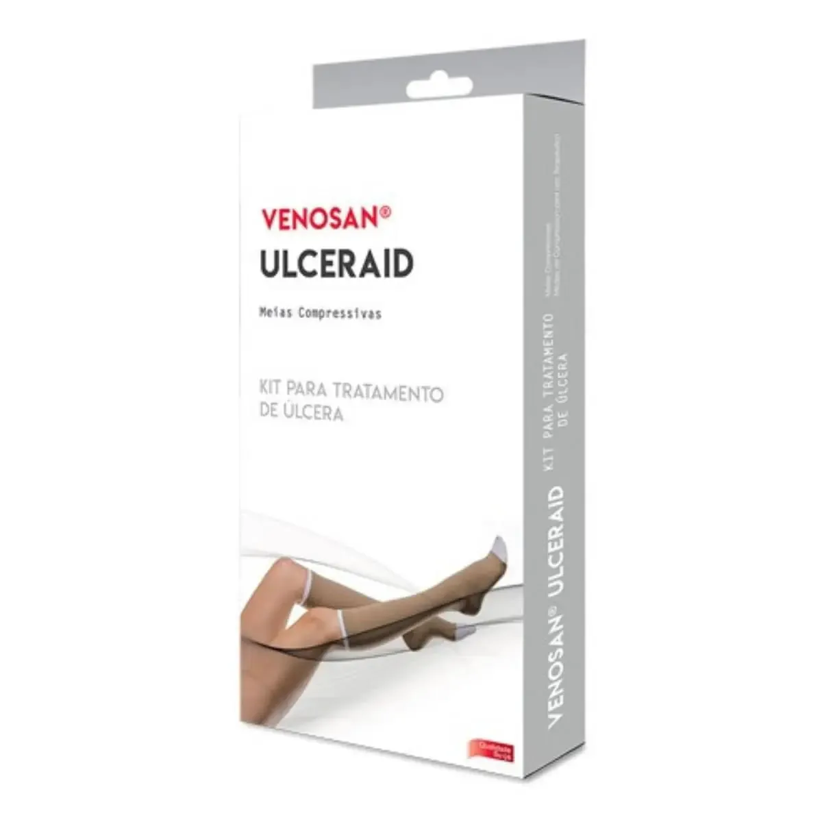 Kit De Meias Para Úlceras Ulceraid Venosan - Tam G