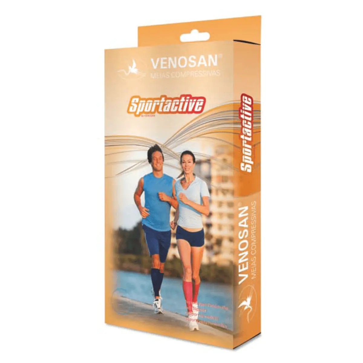 Panturrilha Sportactive 20-30MMHG Venosan - Cor: Rosa Tam: P