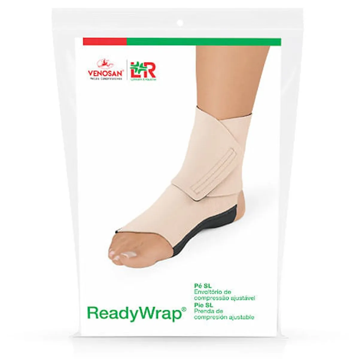 ReadyWrap Pé/Tornozelo Direito 185475 Bege Tam XG - unidade