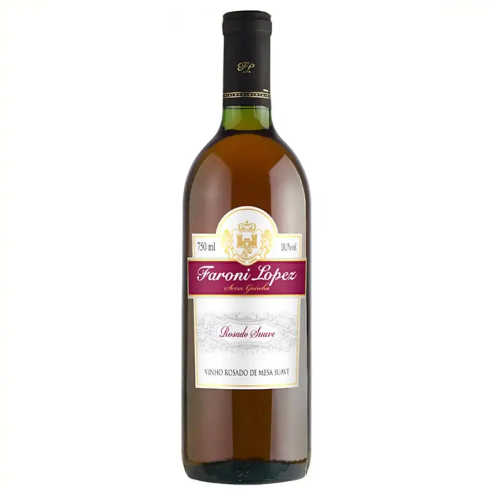 Vinho Rosadosuave Faroni Lopez