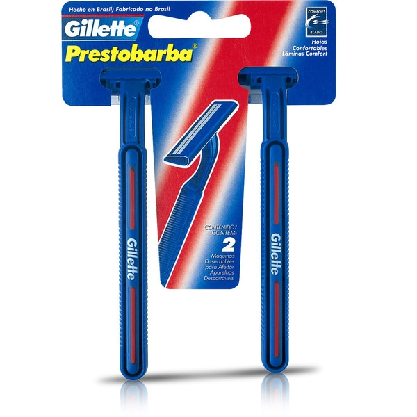 Gillette Prestobarba Descartável 2 Unidades