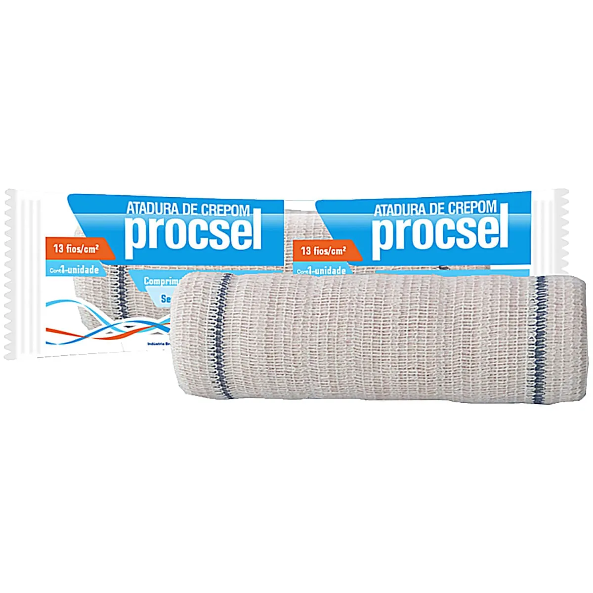 Atadura de Crepom Procsel 13 Fios 20cm x 1,80m - unidade