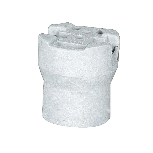 Soquete de Porcelana para Lâmpada Rosca E27 50pçs Morumbi mp-0451