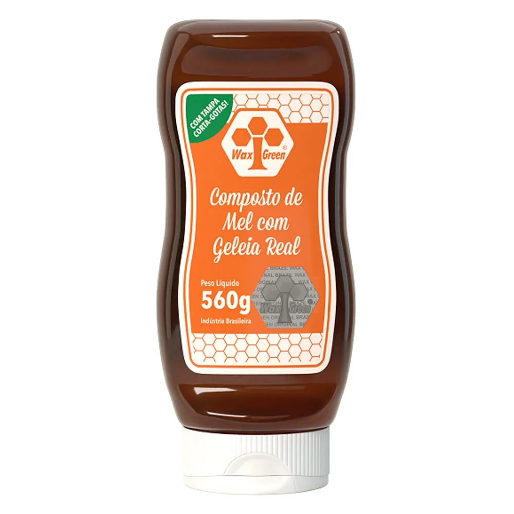 Mel C/propolis Wax Green 500gr Bisnaga