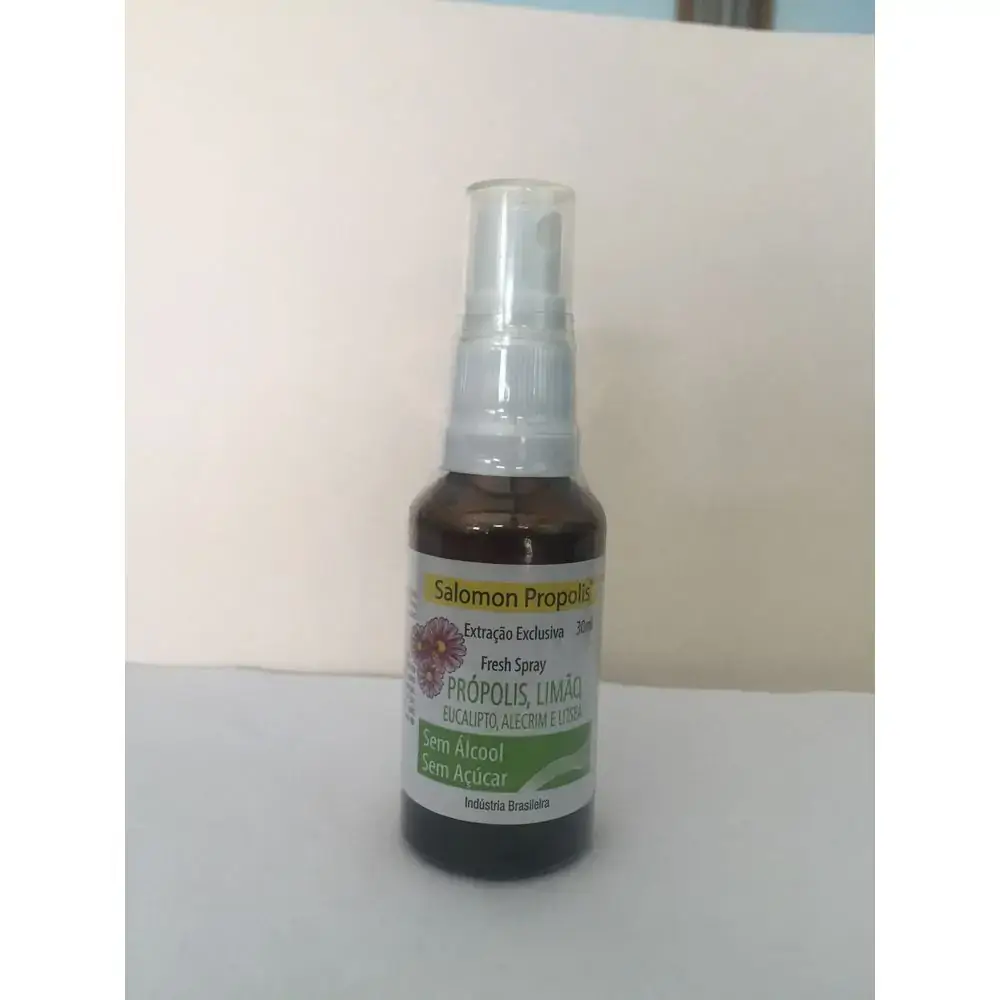 Spray Propolis Limao S/alcool 30ml Salomon Propolis