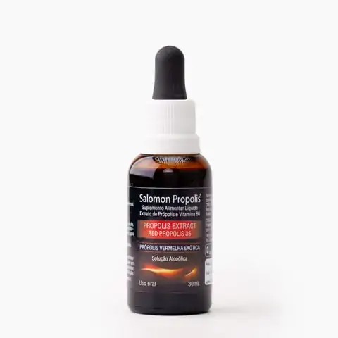 Extrato De Propolis Vermelha 30ml Salomon Propolis