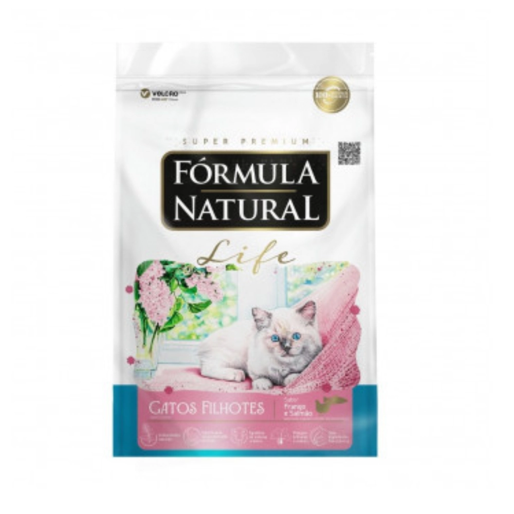 Formula Natural Life Gato Filhote Fran/salm 7kg