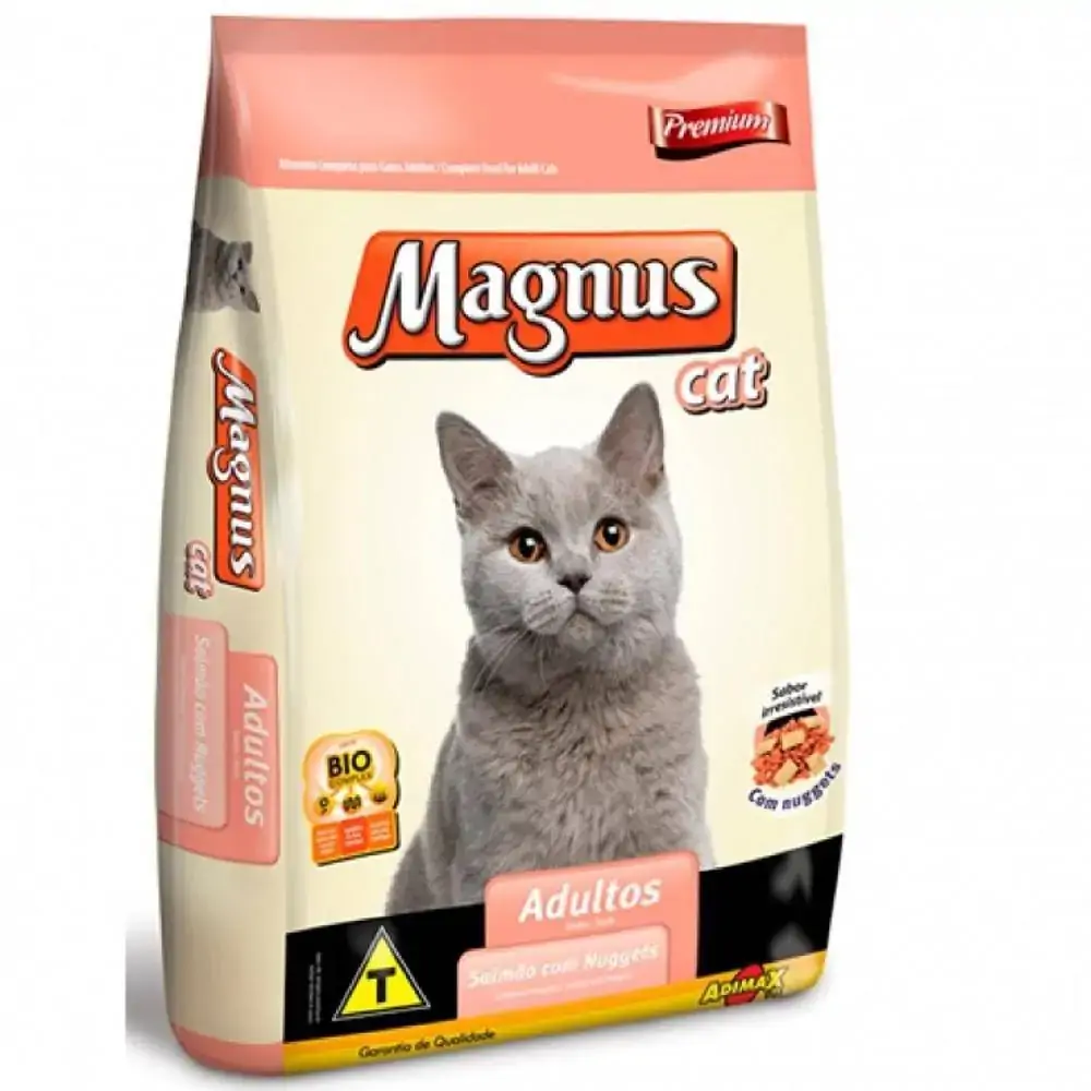 Racao P/gatos Magnus 10,1kg Frango