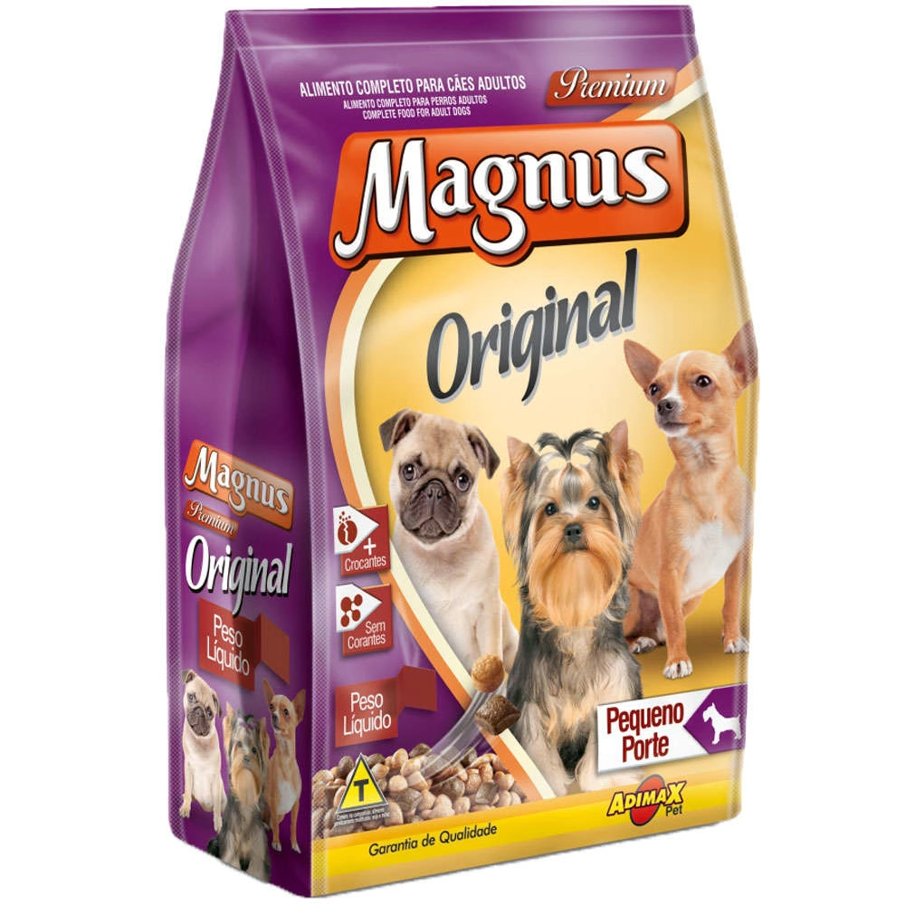 Ração Magnus Original Cães Raças Pequenas 15kg