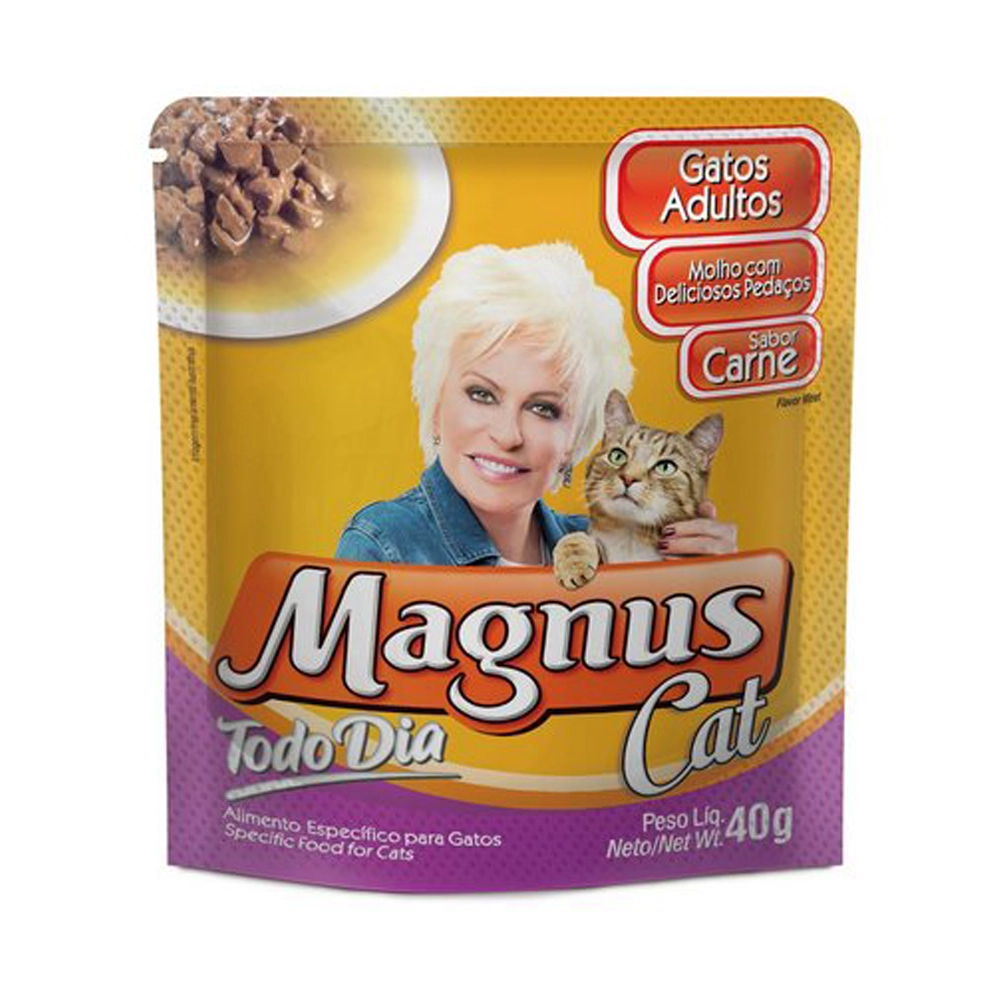 Alim Magnus Cat Sc 40g Carne