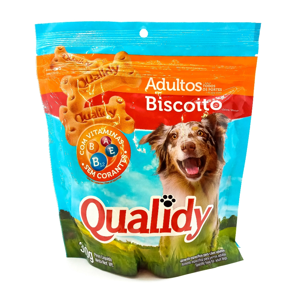Biscoito Para Cães Adultos Qualidy Pouch 300g