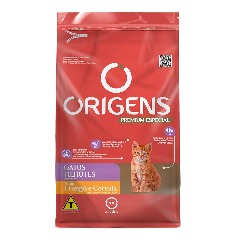 Origens Gato Fil. Frango 10.1 Kg