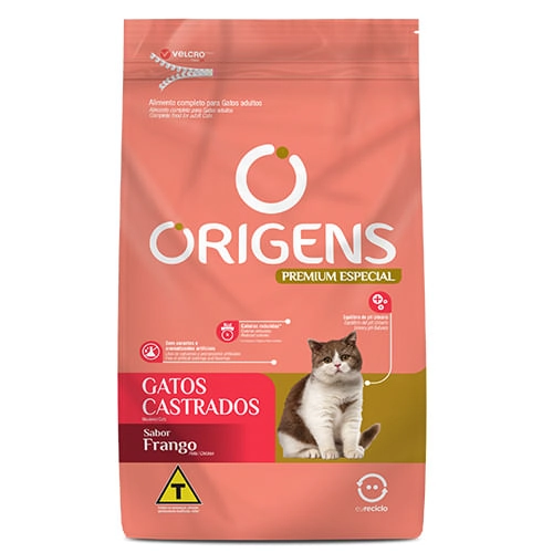 Al.gatos Origens 3kg Cast.frango