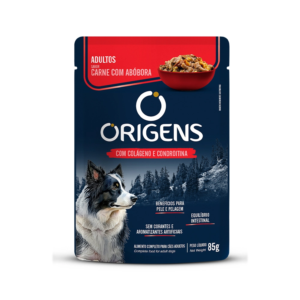 Origens Sache Caes Adulto Carne 85g
