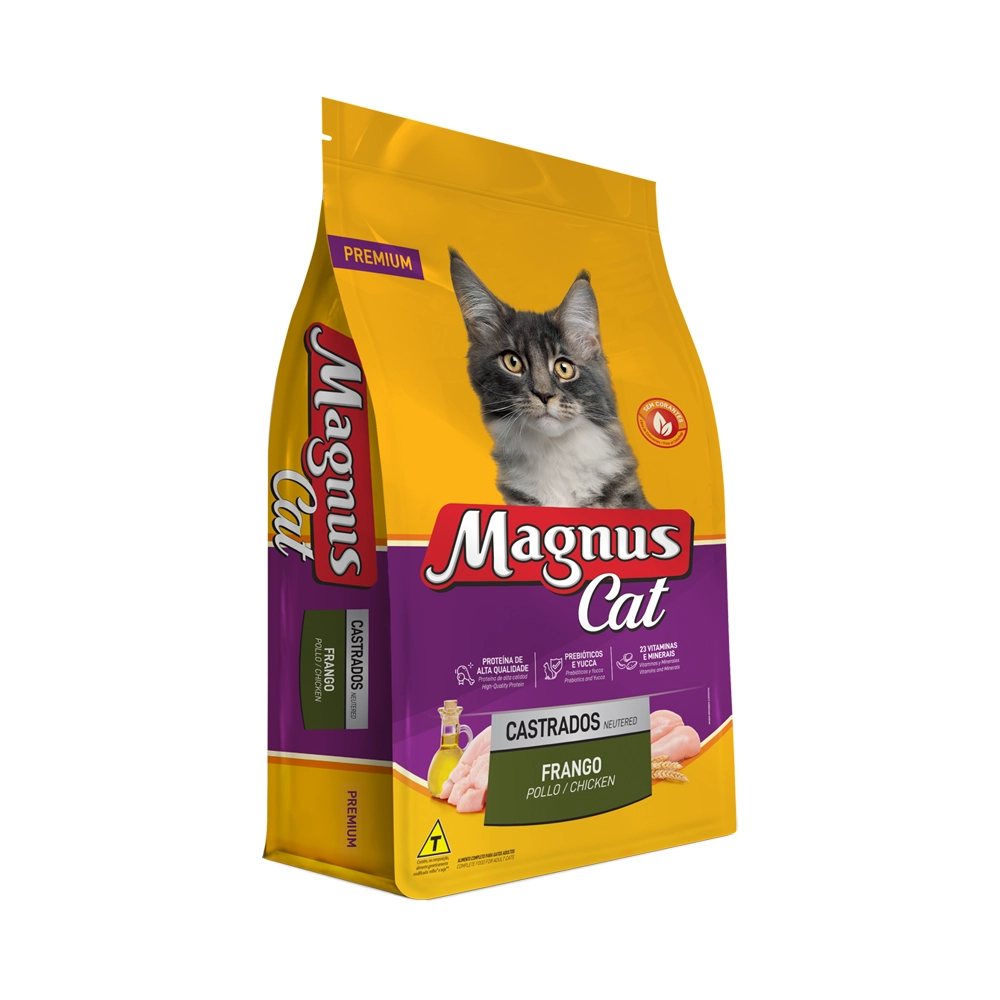Rac Magnus Gato Castrado Frango 10,1kg