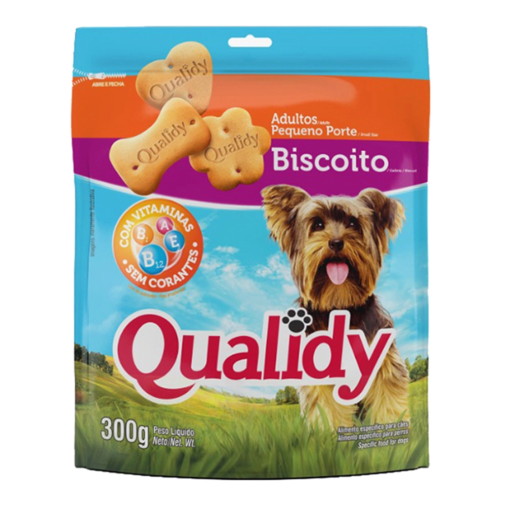 Biscoito Qualidy Caes 11,1kg Carne E Frango