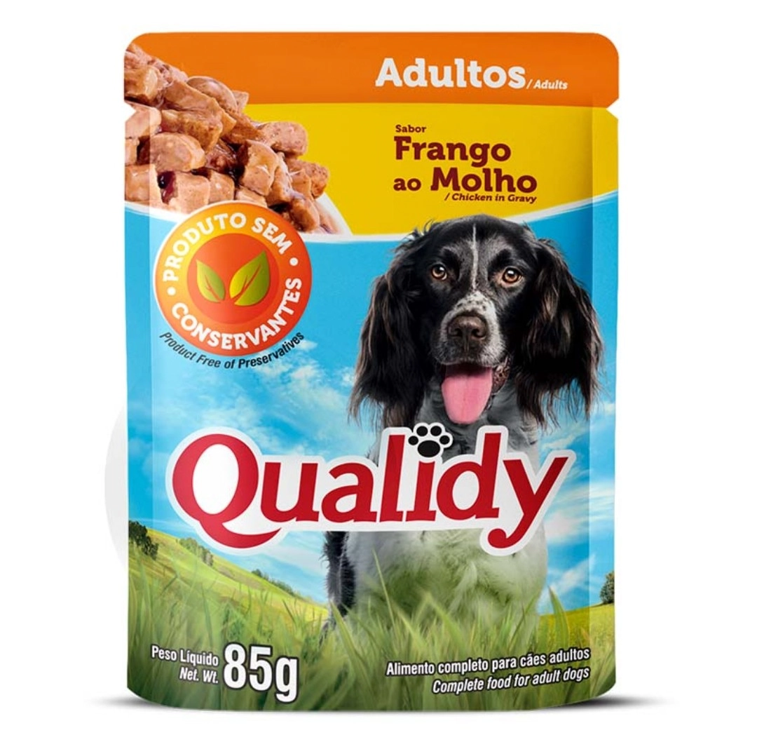 Sache Qualidy Cat 85gr Frango Molho
