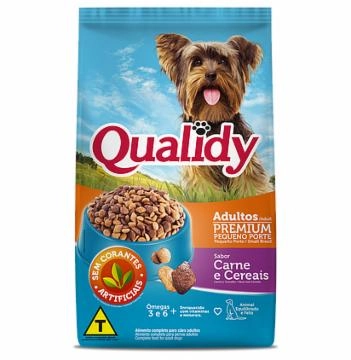 Racao Qualidy Dog 10,1k Peq. Porte Carne