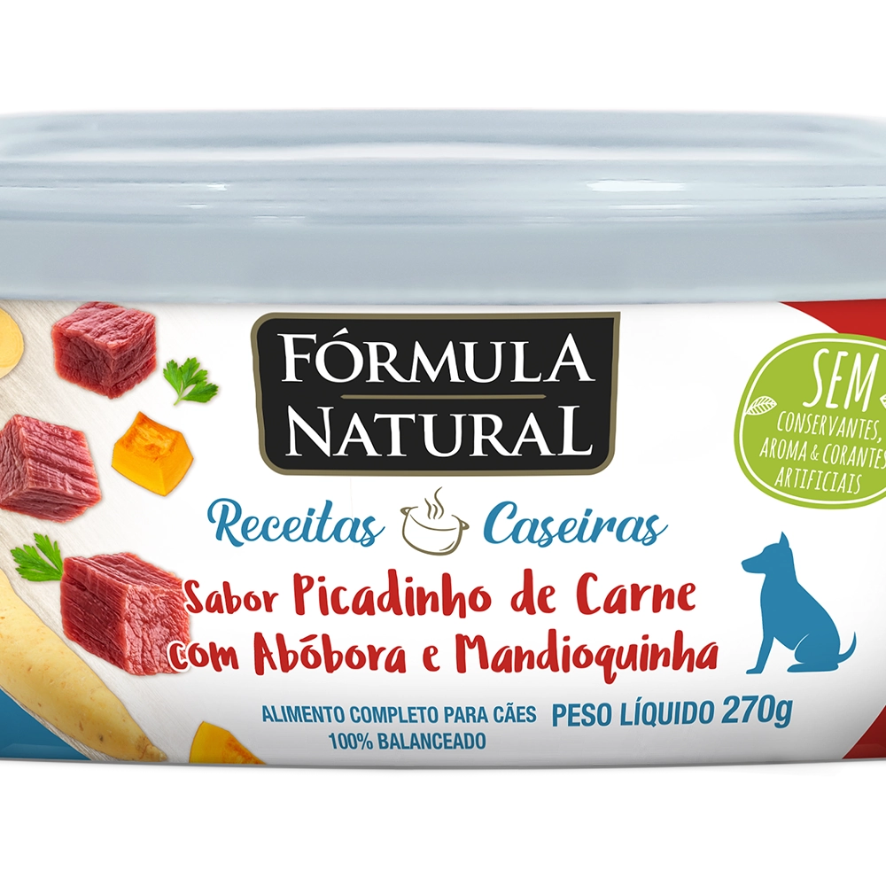Formula Natural Receitas Caseiras Caes Ad Carne