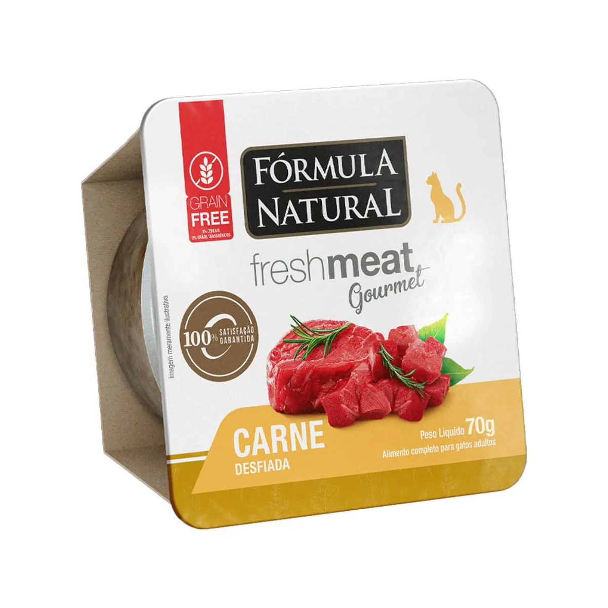 Fn Gourmet Gato Carne 70g