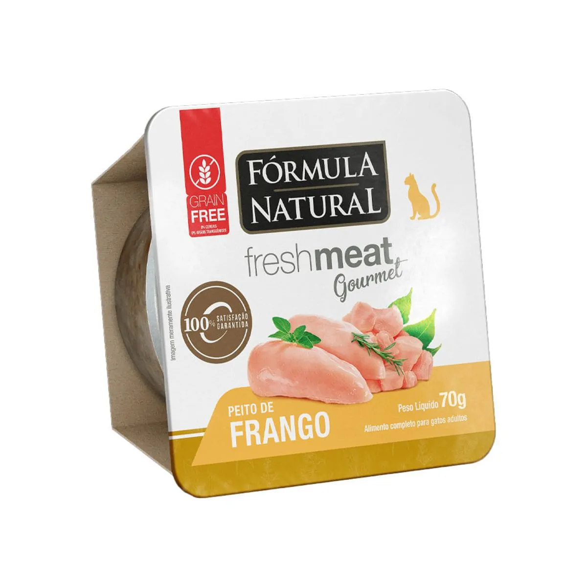 Fn Gourmet Gato Frango 70g