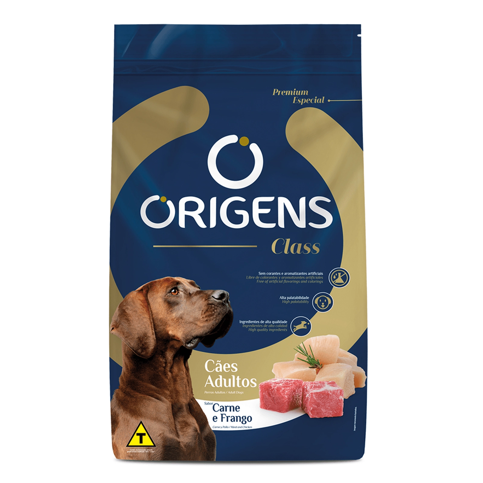 Origens Caes Class Carne E Frango 16 Kg