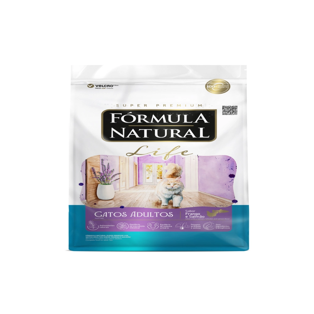 Formula Natural Life Gato Ad Fran/salm 1kg