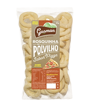 Biscoito Polvilho Gusman Rosquinha Pizza 80g Gusman
