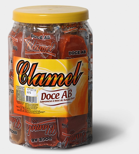 Doce Clamel 20unidade Abobora