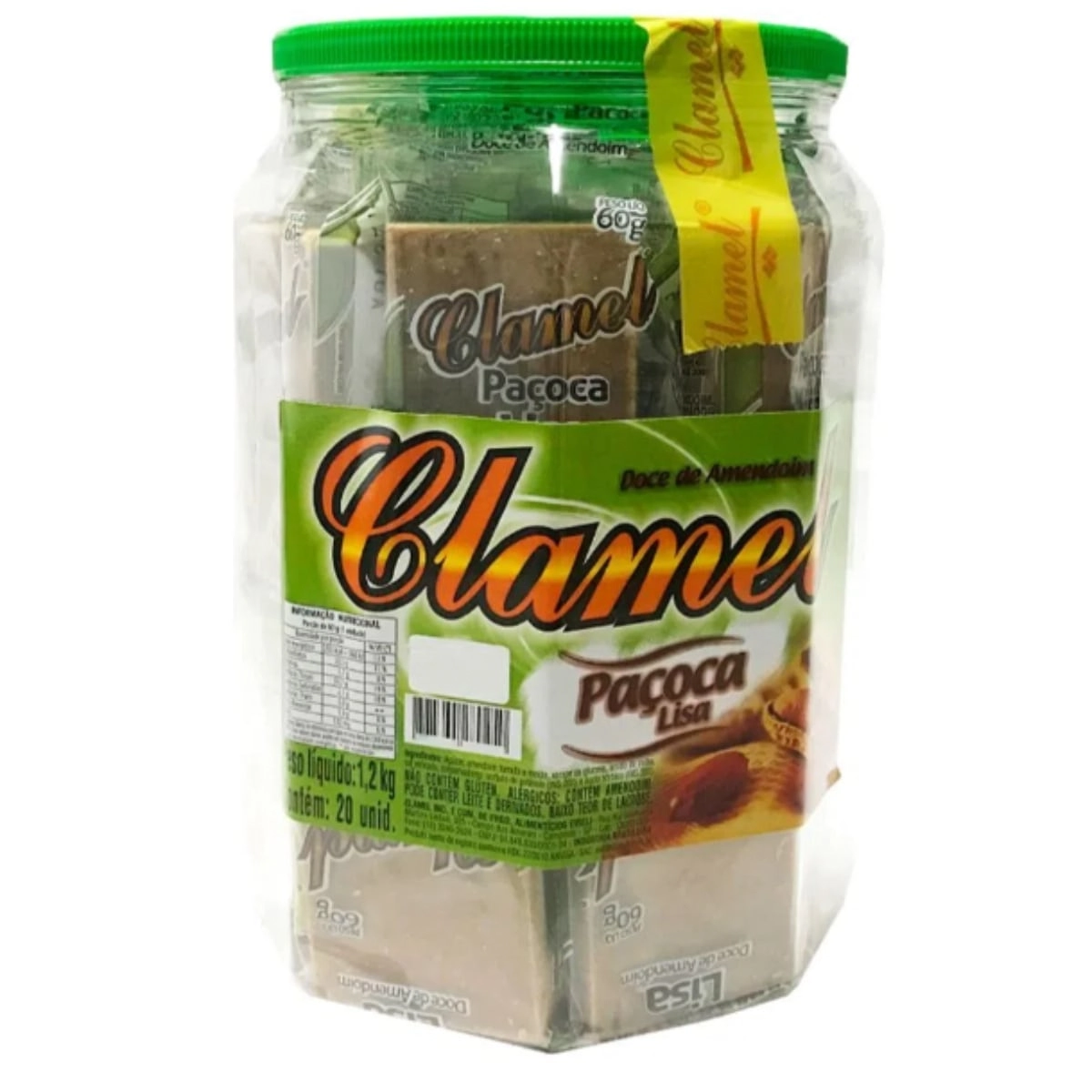Pacoca Lisa Clamel 60g